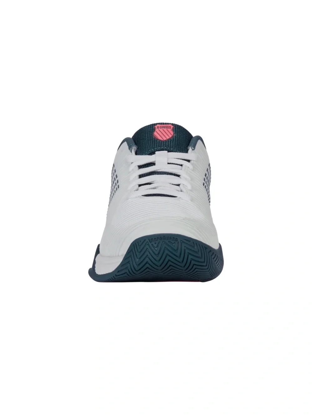 K-Swiss Hypercourt Express 2 Tennis Shoes Men’s 9.5 White Blue Pink - Picture 3 of 12